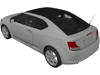 Scion tC (2012) 3D Model