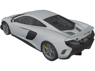 McLaren 675LT (2016) 3D Model