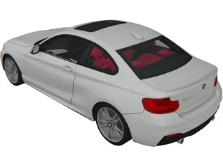 BMW M235i (2015) 3D Model