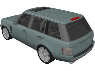 Range Rover Vogue (2004) 3D Model