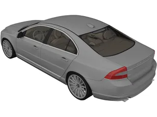 Volvo S80 (2007) 3D Model