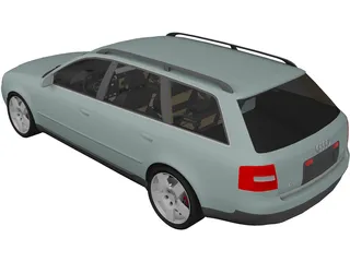 Audi A6 Avant (1998) 3D Model