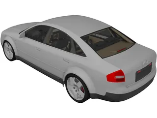 Audi A6 (1998) 3D Model