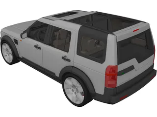 Land Rover Discovery (2005) 3D Model