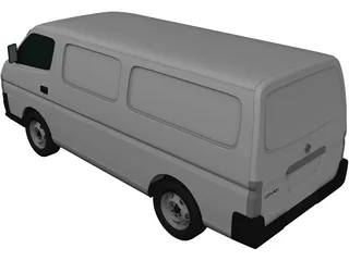 Nissan Urvan PanelVan (2011) 3D Model