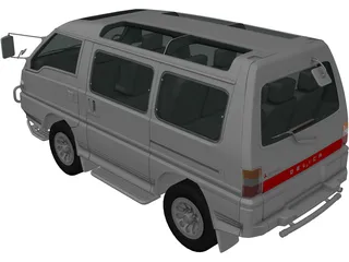 Mitsubishi Delica (1986) 3D Model