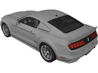 Ford Mustang GT Eleanor (2015) 3D Model