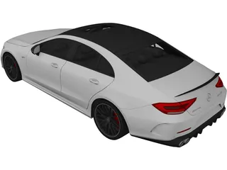 Mercedes-Benz CLS 53 AMG (2019) 3D Model