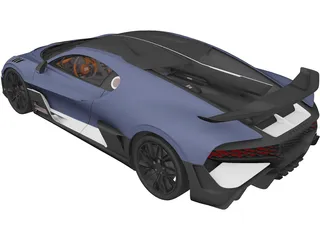 Bugatti Divo (2020) 3D Model