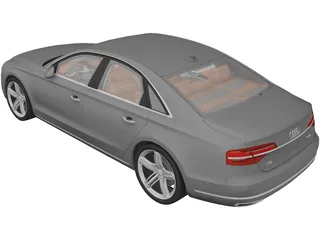 Audi A8 (2015) 3D Model