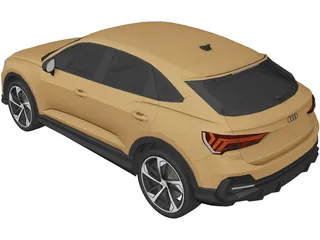 Audi Q3 Sportback (2021) 3D Model