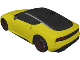 Nissan Z Proto (2021) 3D Model