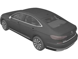 Volkswagen Passat 380 TSI (2021) 3D Model