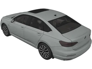 Volkswagen Lavida Plus (2021) 3D Model