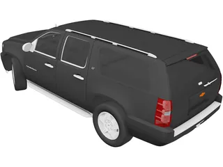 Chevrolet Suburban LT (2007) 3D Model