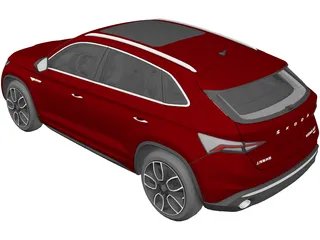 Skoda Kodiaq GT (2020) 3D Model