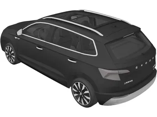 Skoda Karoq (2020) 3D Model