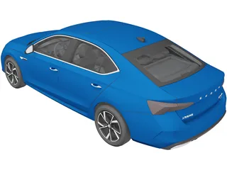 Skoda Octavia PRO (2021) 3D Model