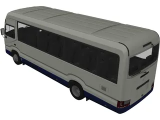 Toyota Coaster (2020) 3D Model