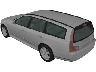 Nissan Stagea (2001) 3D Model