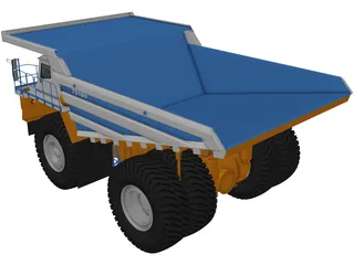 BELAZ 75180 (2014) 3D Model