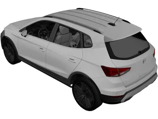 Seat Arona (2022) 3D Model