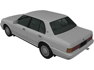 Toyota Crown (1991) 3D Model