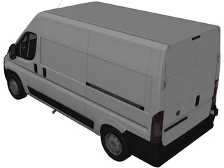 Fiat Ducato (2014) 3D Model