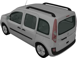 Renault Kangoo (2010) 3D Model