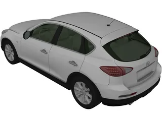 Infiniti EX 30d (2009) 3D Model