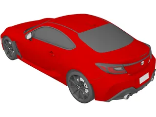 Toyota GR 86 (2022) 3D Model