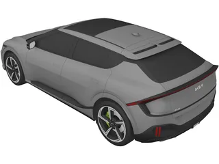 Kia EV6 GT (2022) 3D Model