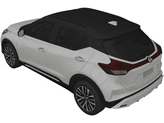 Nissan Kicks (2022) 3D Model