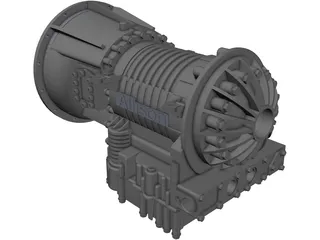 Allison Transmission 3200 3D Model