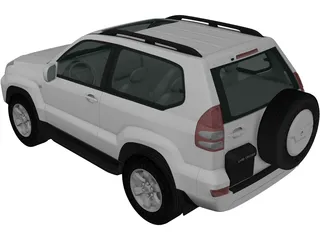 Toyota Land Cruiser Prado (2007) 3D Model