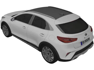 Kia X-Ceed (2022) 3D Model