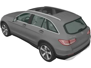 Mercedes-Benz GLC 250d (2016) 3D Model