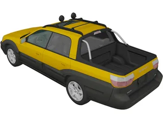 Subaru Baja (2002) 3D Model