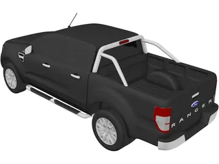 Ford Ranger (2012) 3D Model