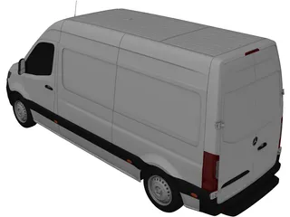 Mercedes-Benz Sprinter L2H2 (2020) 3D Model