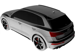 Audi SQ5 (2020) 3D Model