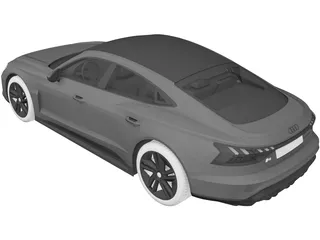 Audi RS e-tron GT 3D Model