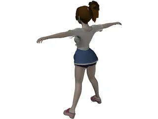 Woman 3D Model