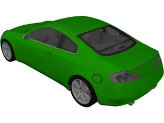 Infiniti G35 Coupe (2007) 3D Model