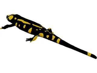 Salamandra 3D Model