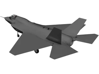 Lockheed Martin JSF F-35 3D Model