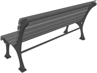 Bench 3D Model