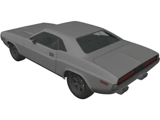 Dodge Challenger 3D Model
