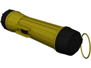 Flashlight 3D Model