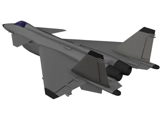 MiG-1.44 (MiG-39) 3D Model